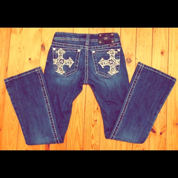 Miss Me Jeans 27 Bootcut GREAT CONDITION! - Picture 1 of 8